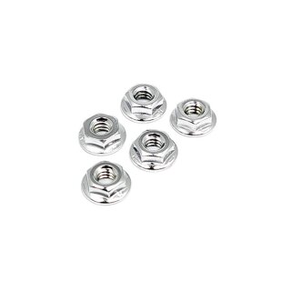 5/16-18 FLANGE NUT CHR.