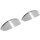 VISOR 4.5" SPOTLIGHT CHR