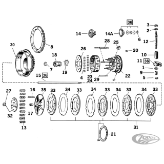 Retaining ring #11000
